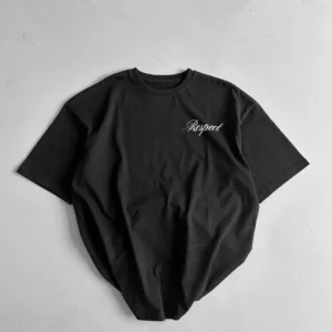 Erkek Baskılı T-Shirt Kısa Kol Bisiklet Yaka Regular Fit Yazlık Tişört -  Siyah