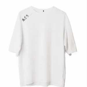 Erkek Baskılı T-Shirt Kısa Kol Bisiklet Yaka Regular Fit Rahat Kalıp Günlük Tişört - Beyaz