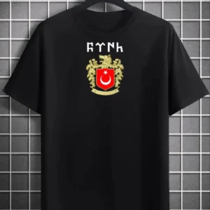 Erkek Kısa Kol Yazlık Tişört Bisiklet Yaka Baskılı Oversize T-Shirt - Siyah