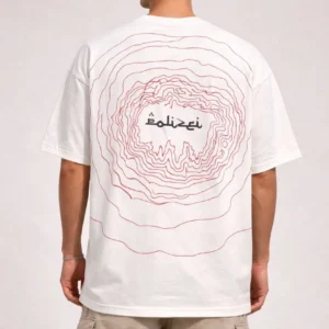 Erkek Kısa Kol Yazlık Tişört Bisiklet Yaka Baskılı Oversize T-Shirt - Beyaz