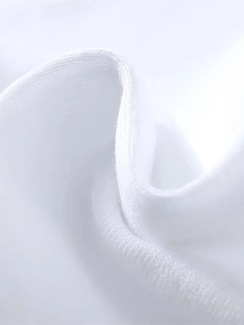 Erkek Oversize Baskılı T-Shirt - Beyaz - Görsel 2