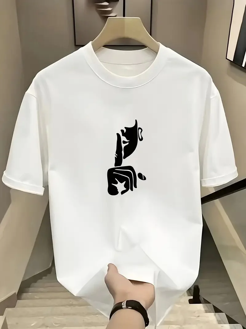 Kadın Baskılı T-Shirt - Beyaz