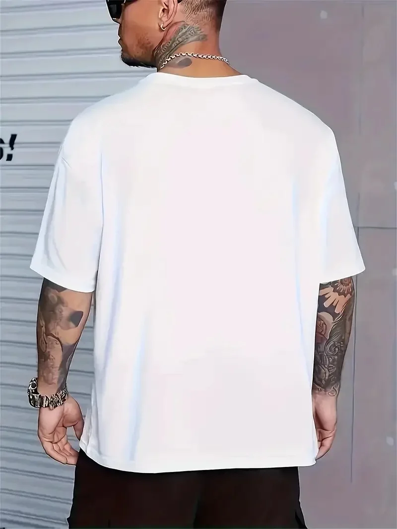 Erkek PERFECTLY Baskılı T-Shirt - Beyaz - Görsel 2
