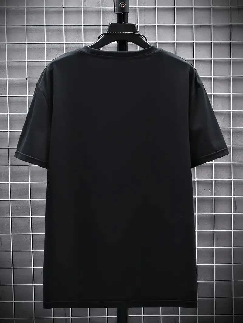 Erkek FUTRE Baskılı T-Shirt - Siyah - Görsel 2