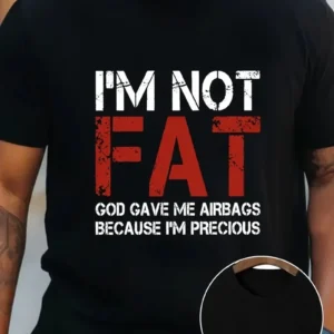 Erkek Oversize Baskılı T-Shirt - Siyah