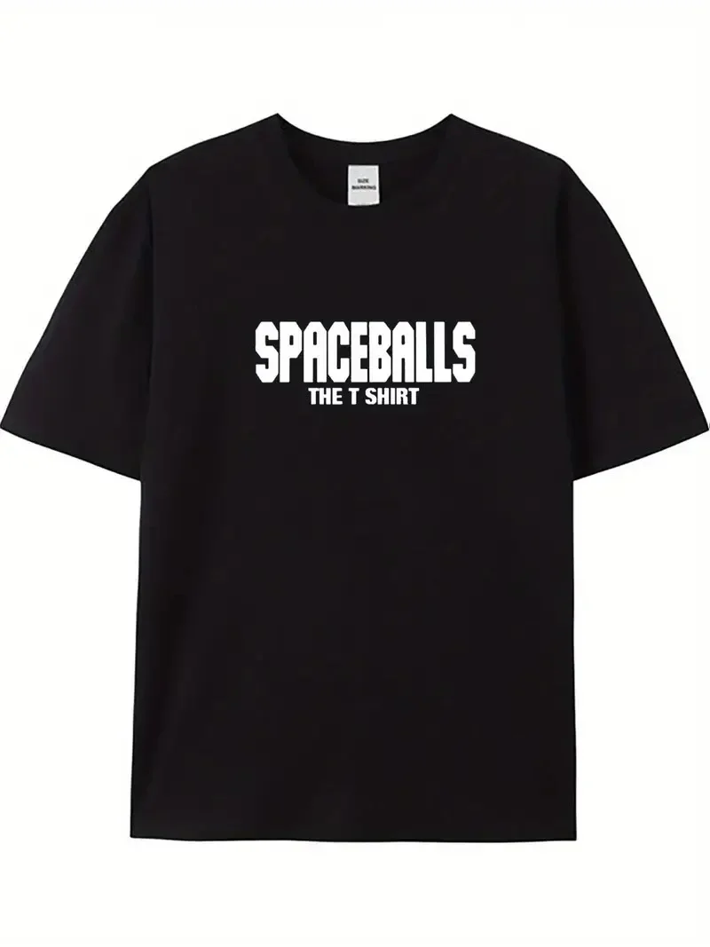 Erkek Baskılı Regular Fit T-Shirt - Siyah