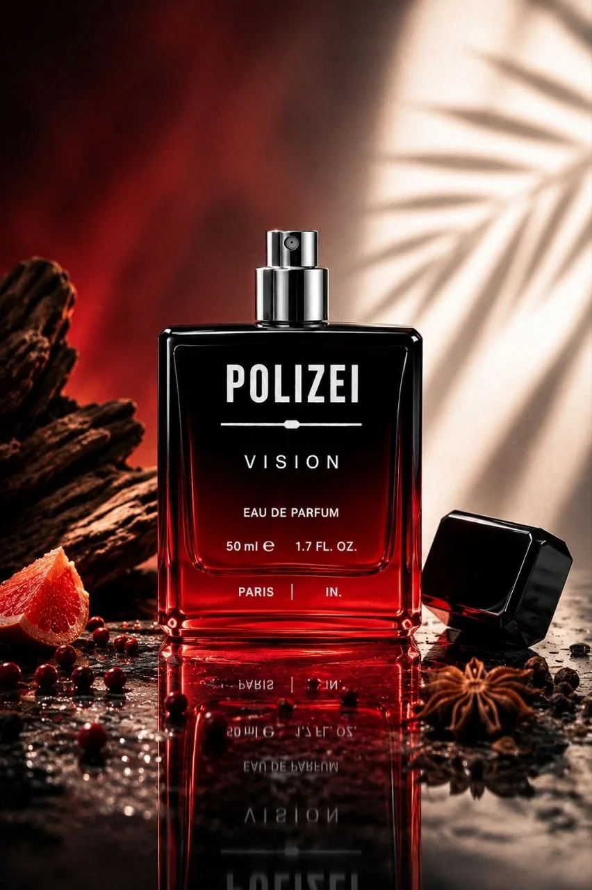Polizei Vision EDP Erkek Parfüm 50 ml Meyveli Baharatlı Kalıcı Koku - Görsel 2