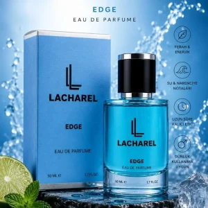 LACHAREL Edge Eau De Parfum 50 ML Enerjik Ferah ve Sportif Parfüm